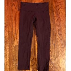 Lululemon maroon wunder unders
